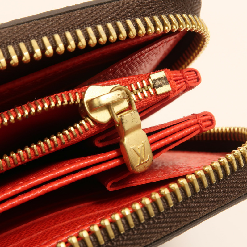 LOUIS VUITTON Monogram Zippy Wallet金扣長錢包-15