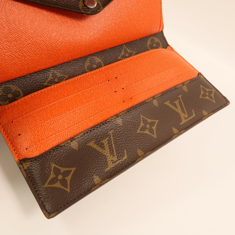 LOUIS VUITTON Monogram/Epi Marie-Lou Long Wallet銀扣長錢包-8