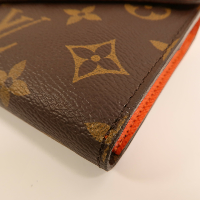 LOUIS VUITTON Monogram/Epi Marie-Lou Long Wallet銀扣長錢包-12