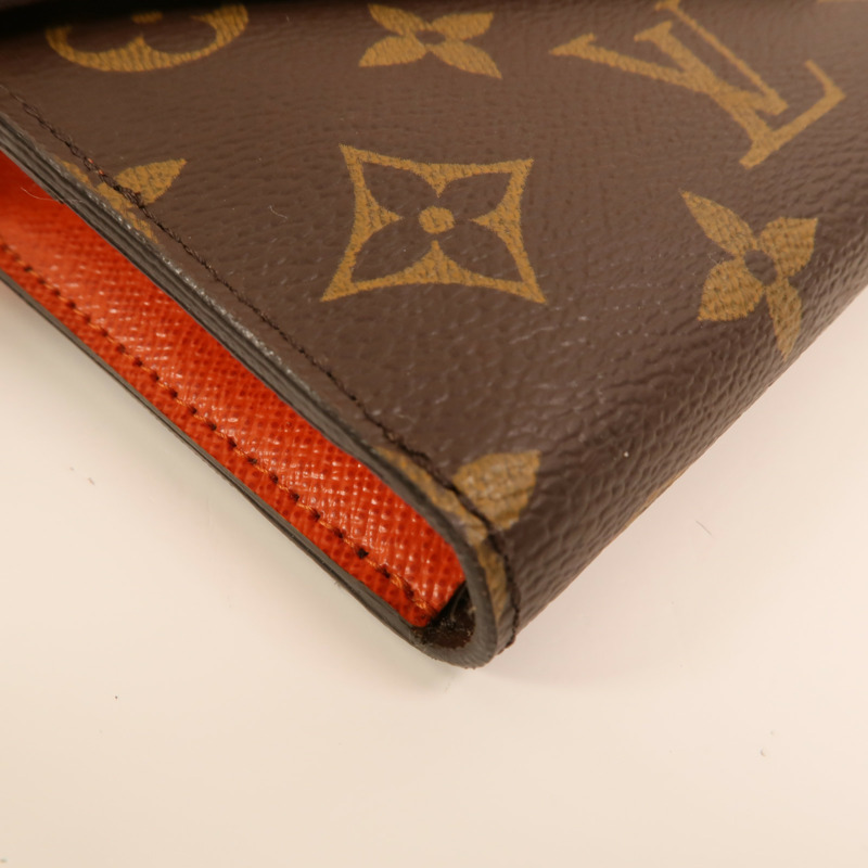 LOUIS VUITTON Monogram/Epi Marie-Lou Long Wallet銀扣長錢包-13