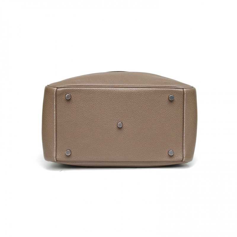 HERMES Lindy30大象灰TC皮A刻銀扣-3