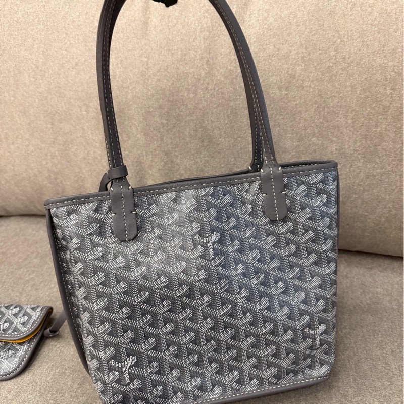GOYARD mini tote灰色-1
