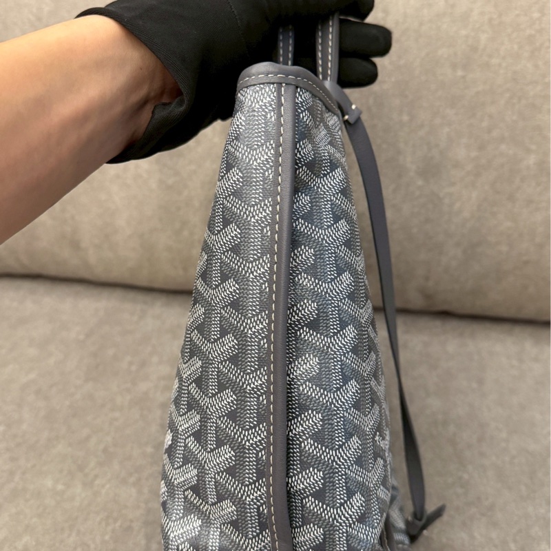 GOYARD mini tote灰色-4