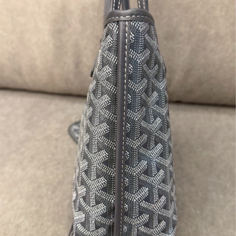GOYARD mini tote灰色-5