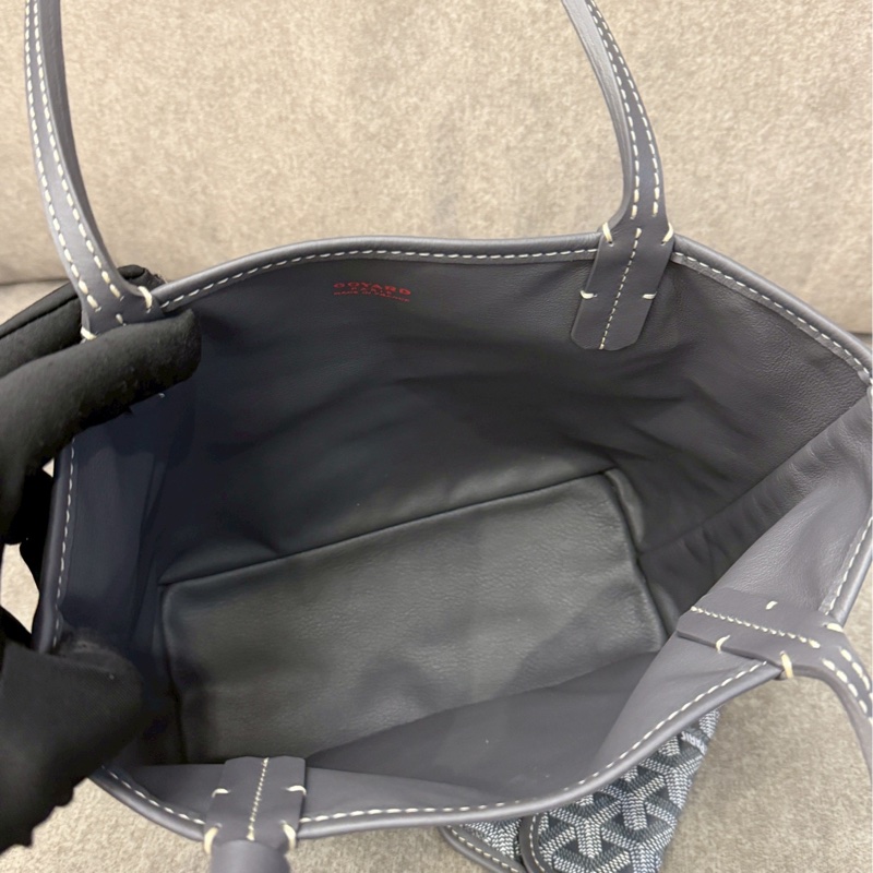 GOYARD mini tote灰色-8