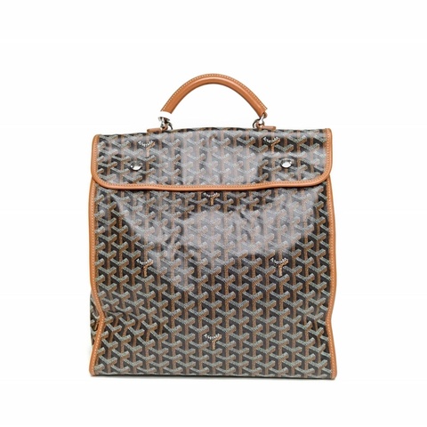 GOYARD Leger雙肩包33棕色PVC