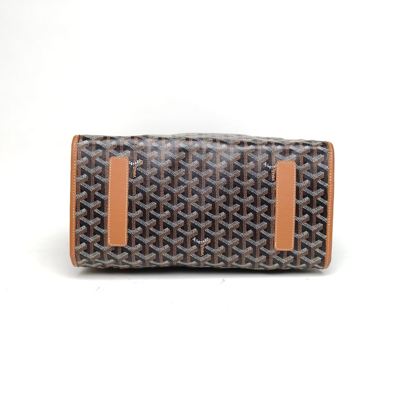 GOYARD Leger雙肩包33棕色PVC-3