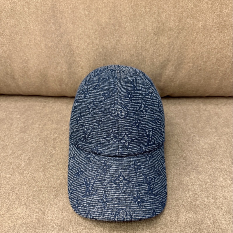 LV牛仔老花帽帽-0