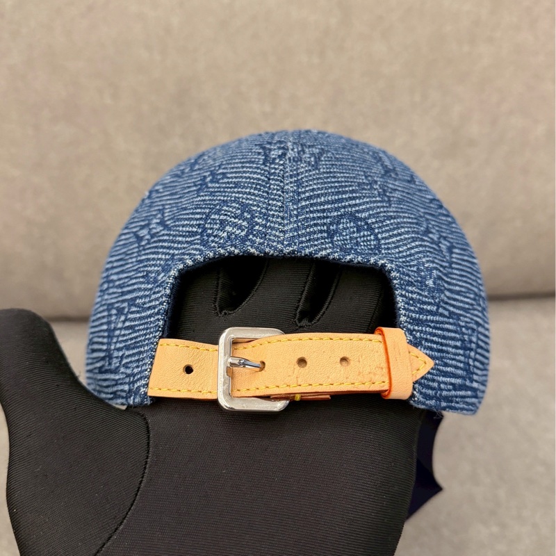 LV牛仔老花帽帽-2