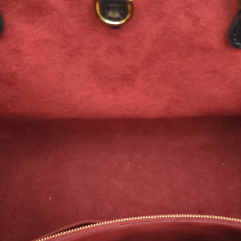 LOUIS VUITTON Onthego中號黑白牛皮晶片大Logo印花-4