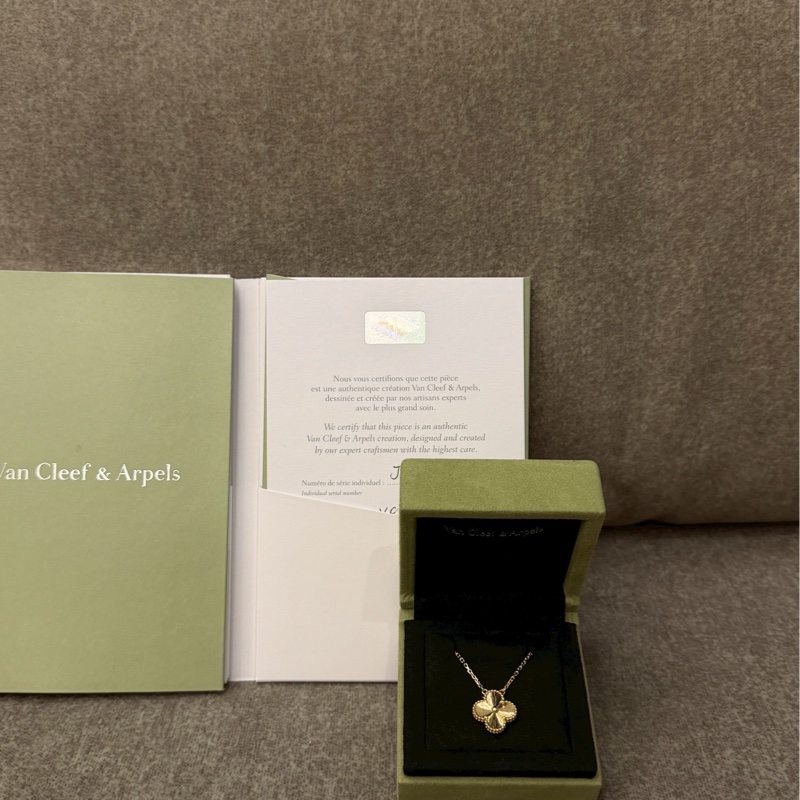 VCA 18K黃金項鍊-0