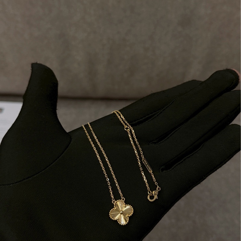 VCA 18K黃金項鍊-2