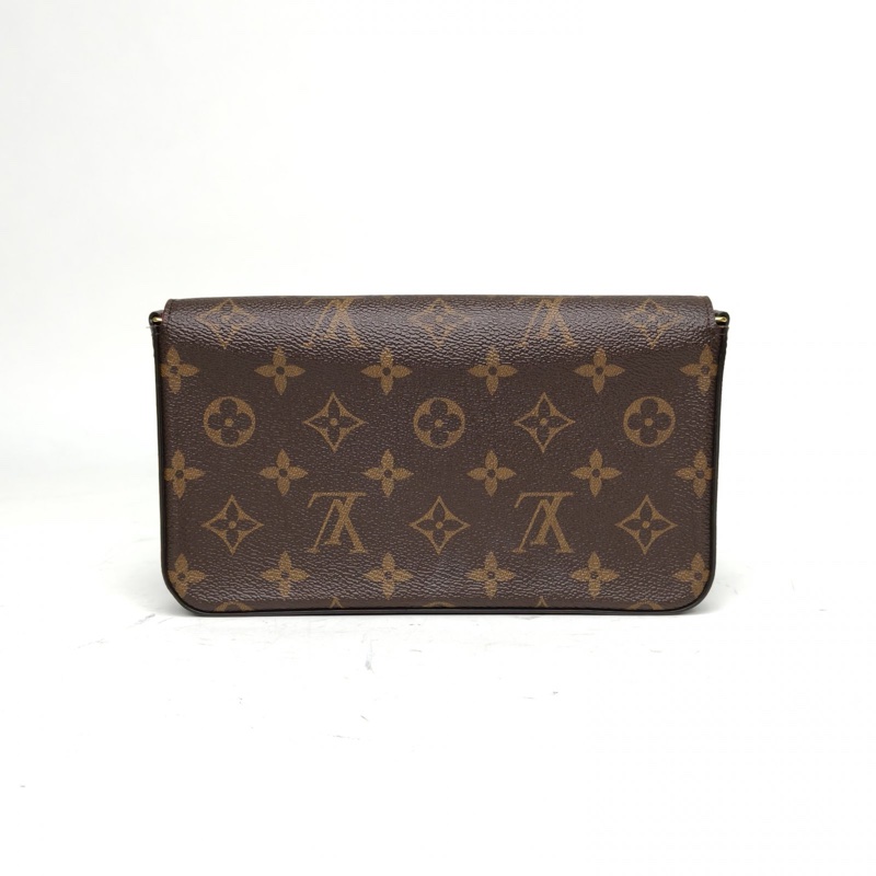 LOUIS VUITTON POCHETTEFELICIE三合一鏈條包老花PVC2020-2