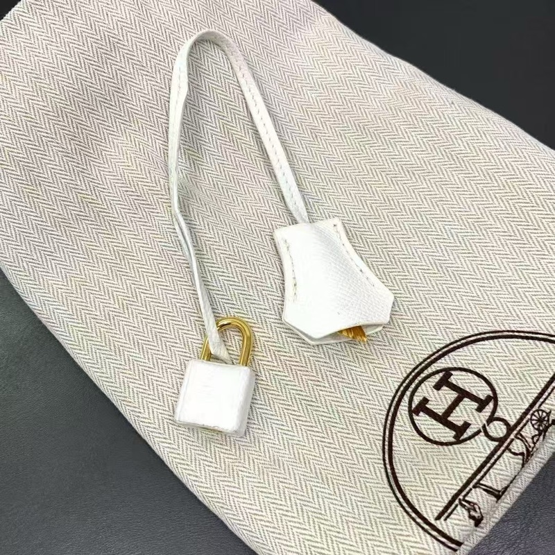 Hermes愛馬仕Birkin30 白雪公主，Epsom皮 金扣 n刻-7