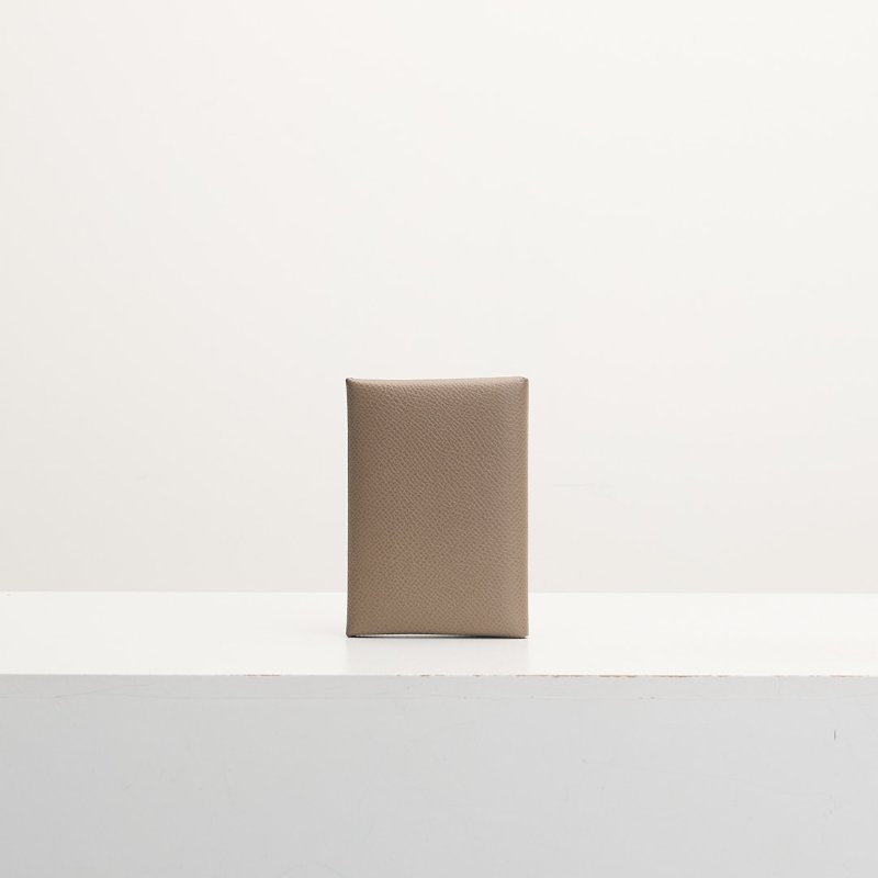 Hermès calvi duo卡包/大象灰-0