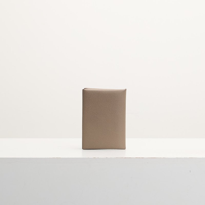 Hermès calvi duo卡包/大象灰-2