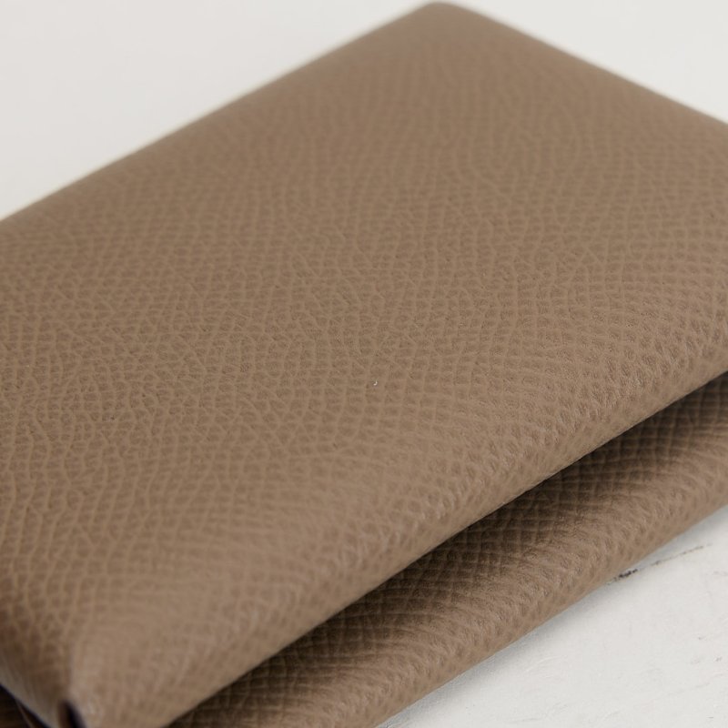 Hermès calvi duo卡包/大象灰-6