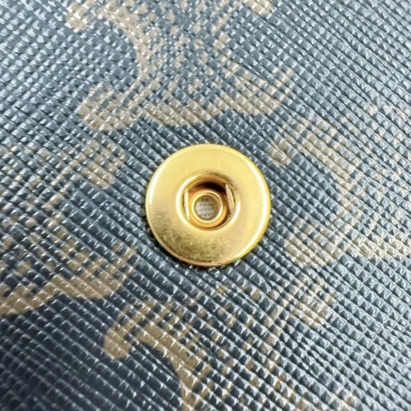 Celine原花凱旋門雙蓋woc斜背包-17