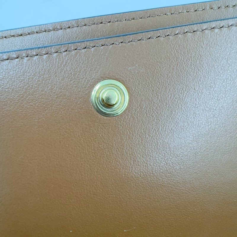 Celine原花凱旋門雙蓋woc斜背包-18