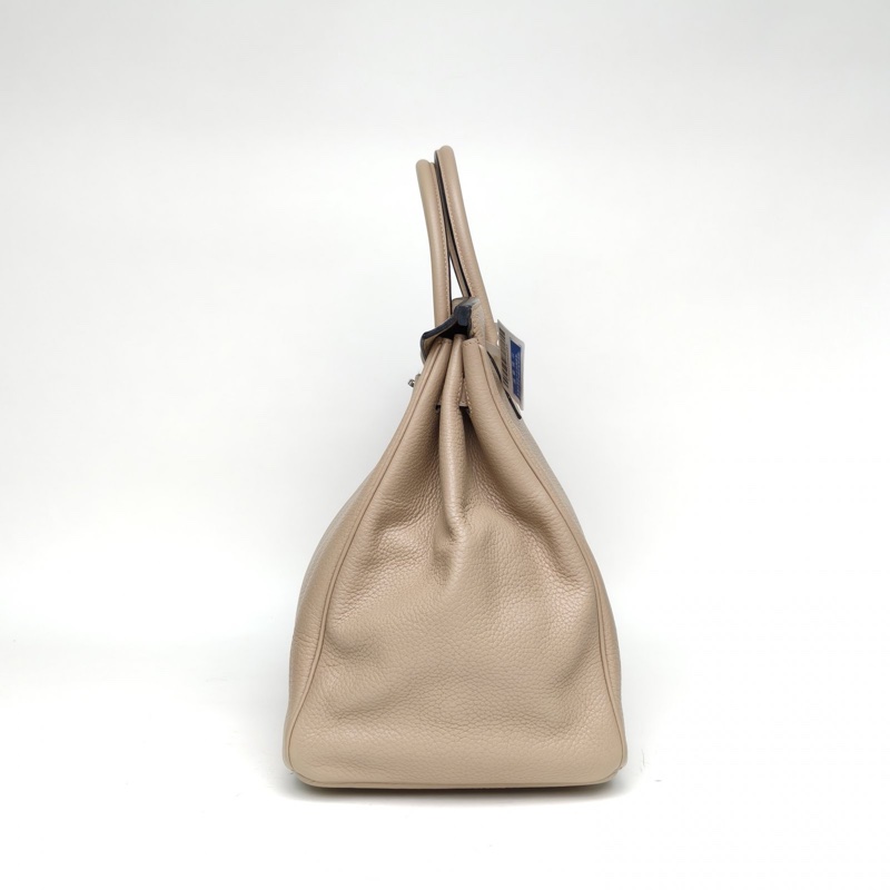 HERMES Birkin40斑鳩灰Togo皮框M銀扣-1