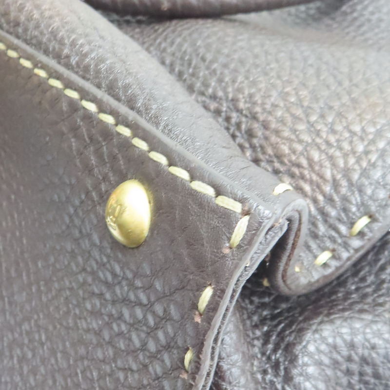 棕色 Selleria 牛皮 手提包【FENDI 芬迪】 8BN218-12