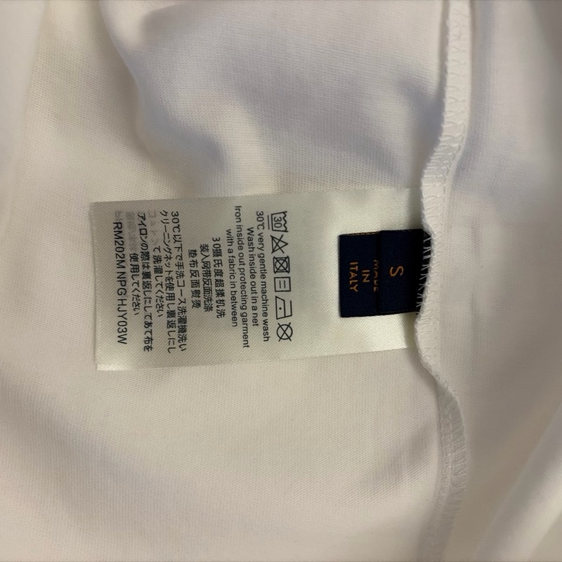 Louis Vuitton Horse Print T-Shirt 白色 馬圖案 短袖 S號 全新 吊牌未拆-3