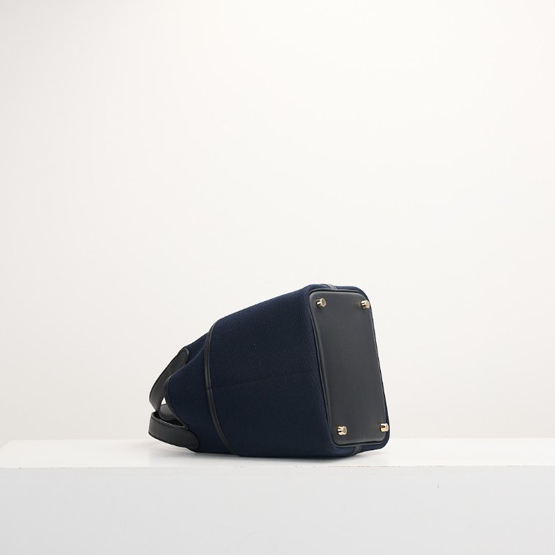 Hermès cargo picotin 18海軍藍拼黑-3