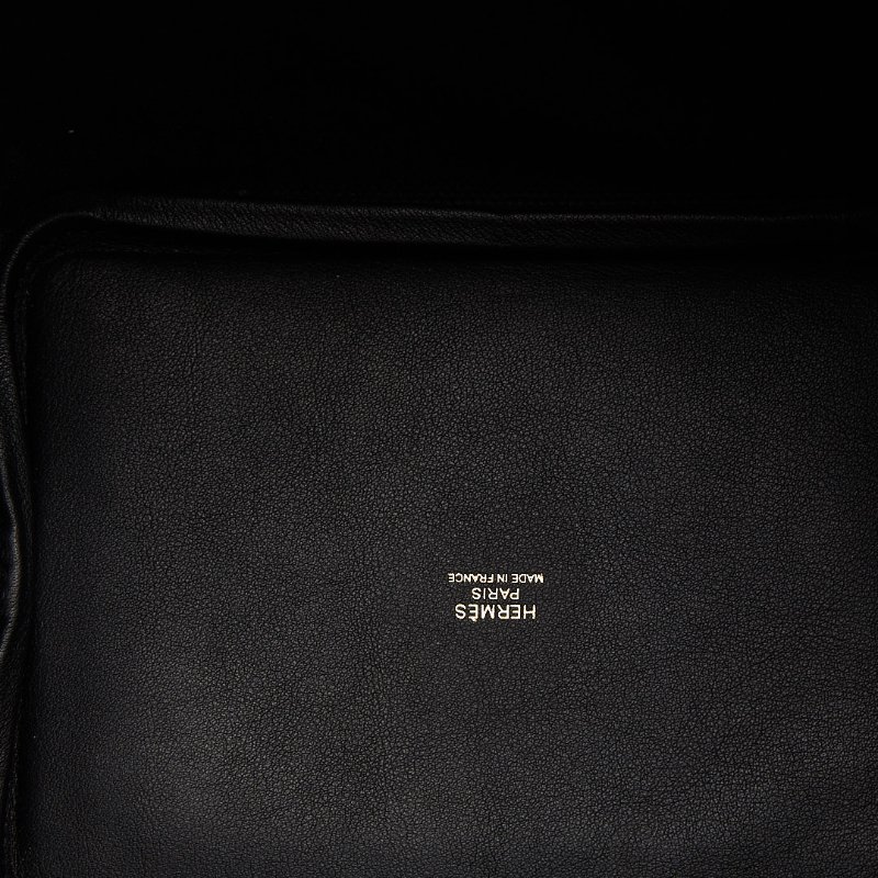 Hermès cargo picotin 18海軍藍拼黑-15