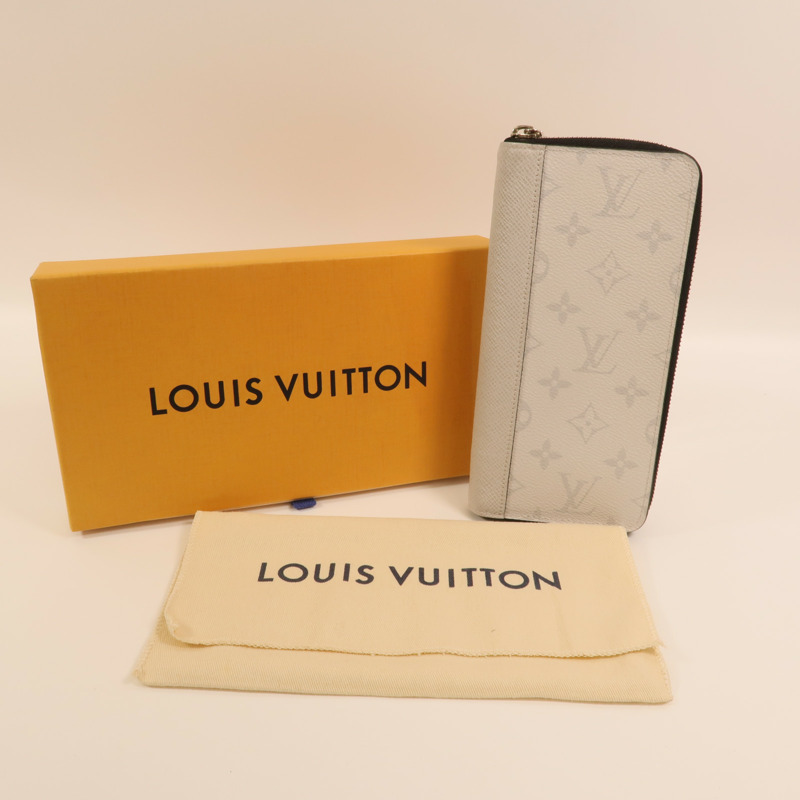 LOUIS VUITTON Taigarama Zippy Wallet銀扣長錢包-8