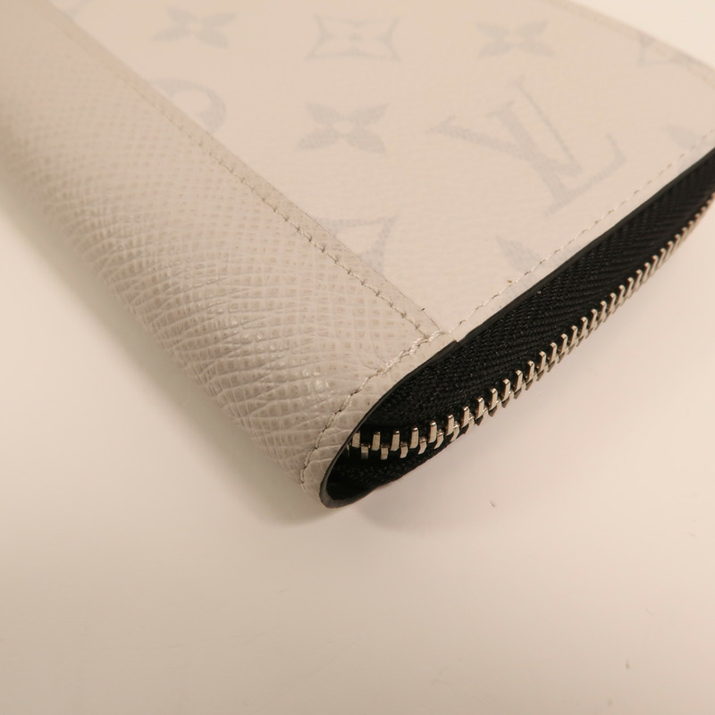 LOUIS VUITTON Taigarama Zippy Wallet銀扣長錢包-9