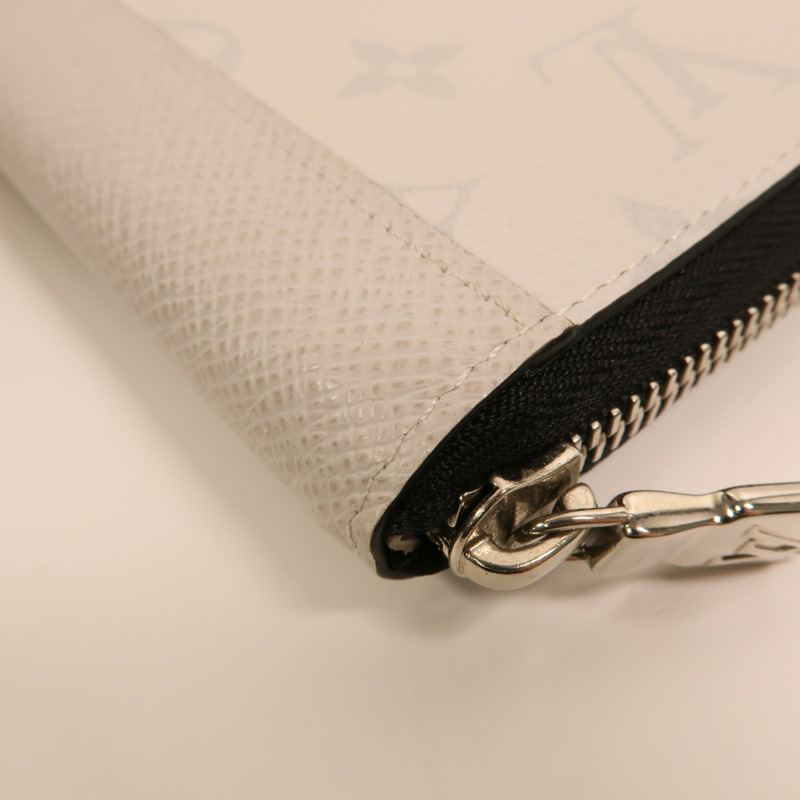 LOUIS VUITTON Taigarama Zippy Wallet銀扣長錢包-11