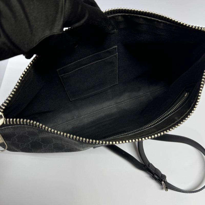 【極新🎁】 GUCCI 專櫃新款 黑老花 斜背包（專櫃83,000）-8