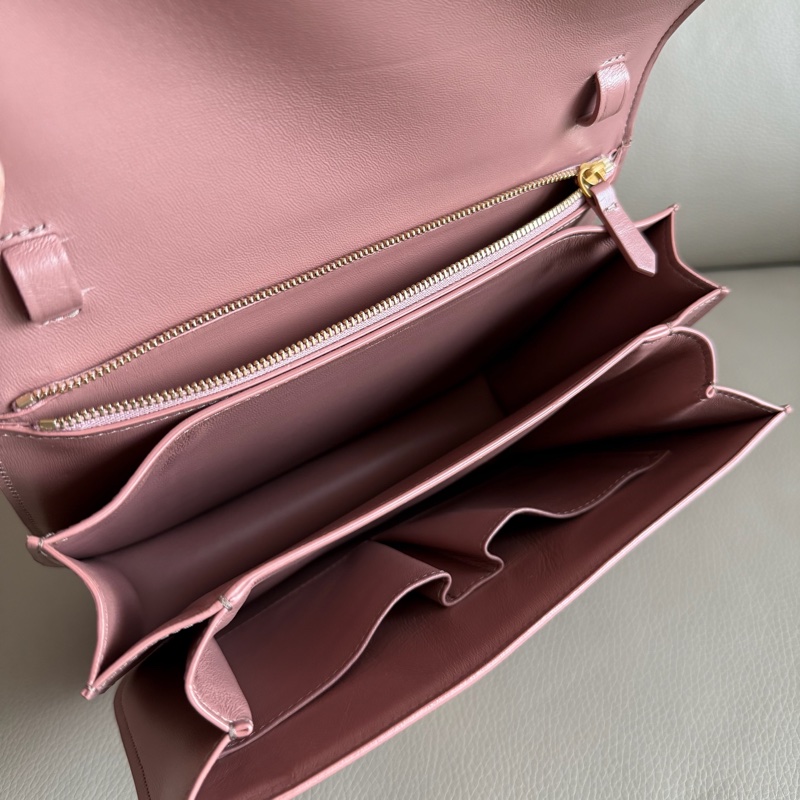 「M.Y精品」 Ce_line box 中號 豆腐包 classic 古典玫瑰粉-20