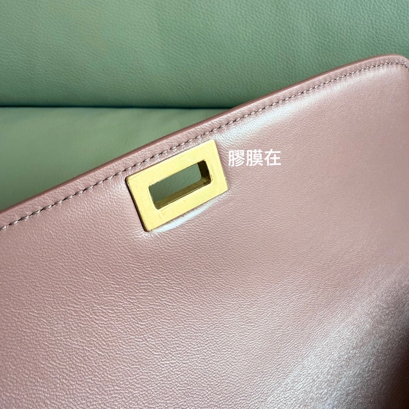 「M.Y精品」 Ce_line box 中號 豆腐包 classic 古典玫瑰粉-25