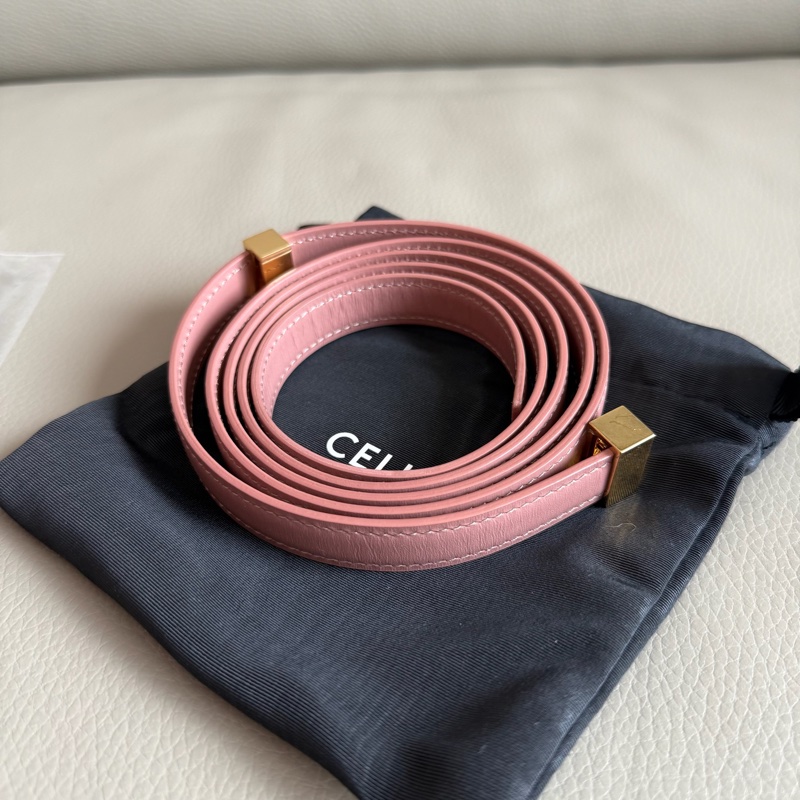 「M.Y精品」 Ce_line box 中號 豆腐包 classic 古典玫瑰粉-27