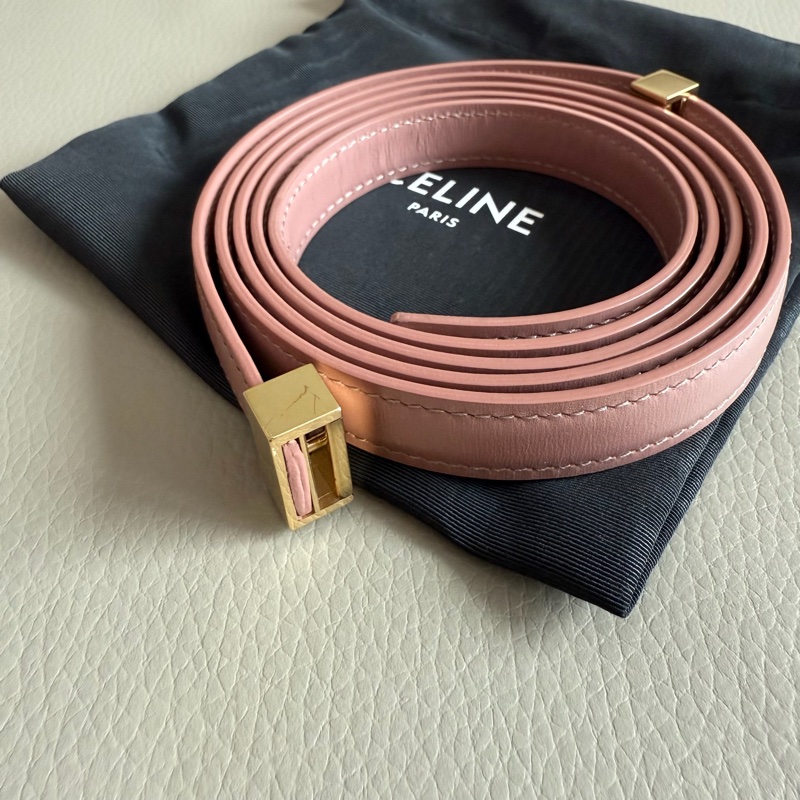 「M.Y精品」 Ce_line box 中號 豆腐包 classic 古典玫瑰粉-29