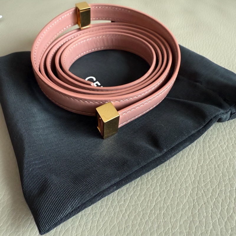 「M.Y精品」 Ce_line box 中號 豆腐包 classic 古典玫瑰粉-30