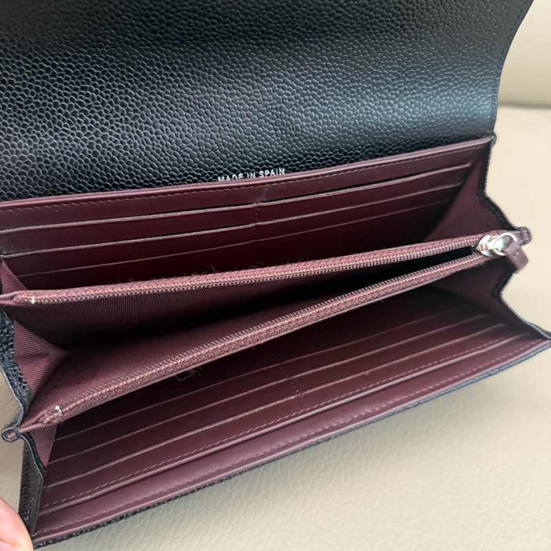 「M.Y精品」 Chanel 小香 荔枝牛皮 掀蓋長夾-21