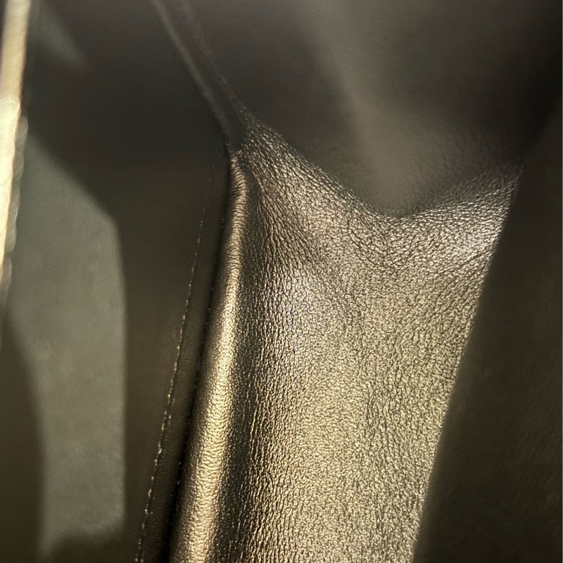 Chanel 2.55 灰星月徽章 中號-5