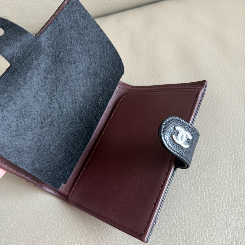 「M.Y精品」 chanel 小香 最新26C 內拉鏈中夾 護照套 護照中夾-6