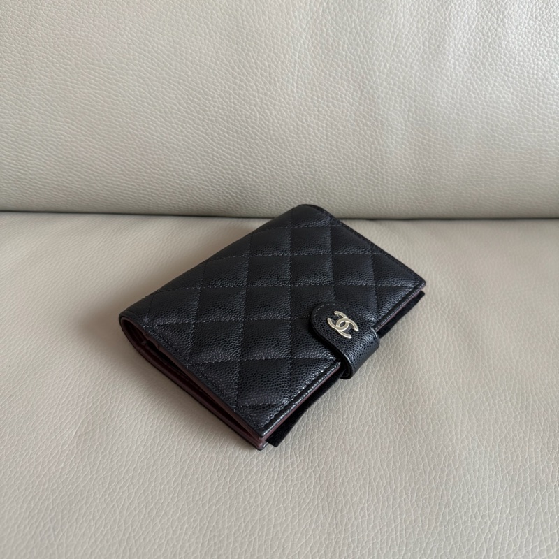「M.Y精品」 chanel 小香 最新26C 內拉鏈中夾 護照套 護照中夾-9