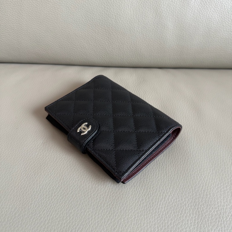 「M.Y精品」 chanel 小香 最新26C 內拉鏈中夾 護照套 護照中夾-10