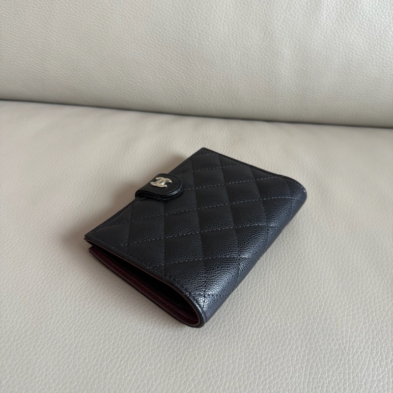 「M.Y精品」 chanel 小香 最新26C 內拉鏈中夾 護照套 護照中夾-11