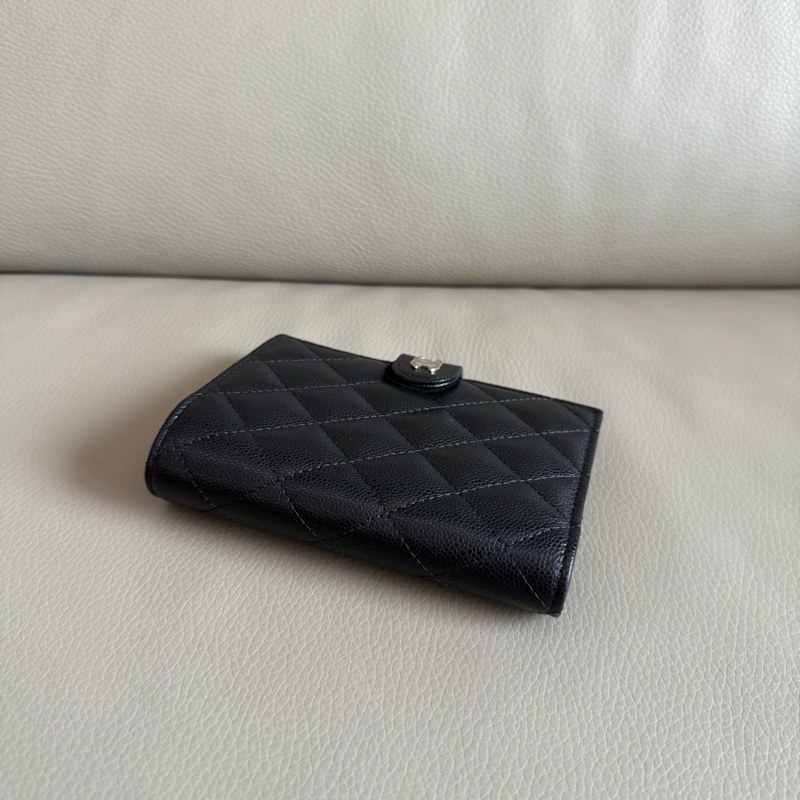 「M.Y精品」 chanel 小香 最新26C 內拉鏈中夾 護照套 護照中夾-12