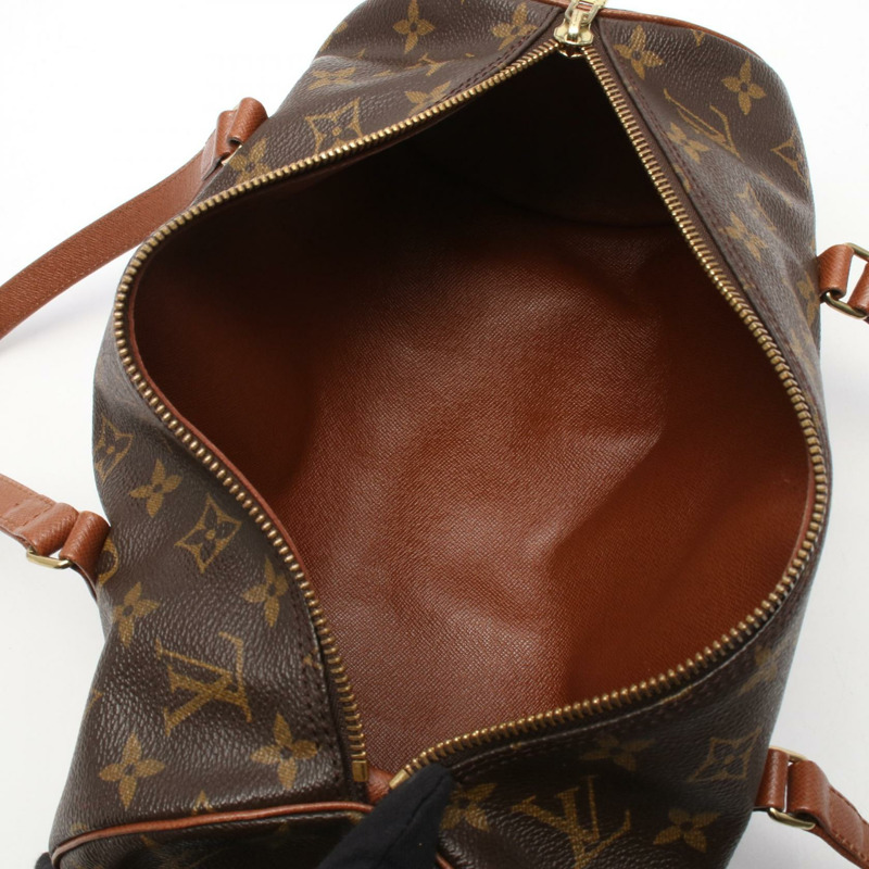 路易威登 Papillon 30 舊式單肩背包 M51365 Monogram 皮革 棕色 LV-2