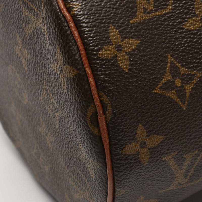 路易威登 Papillon 30 舊式單肩背包 M51365 Monogram 皮革 棕色 LV-7