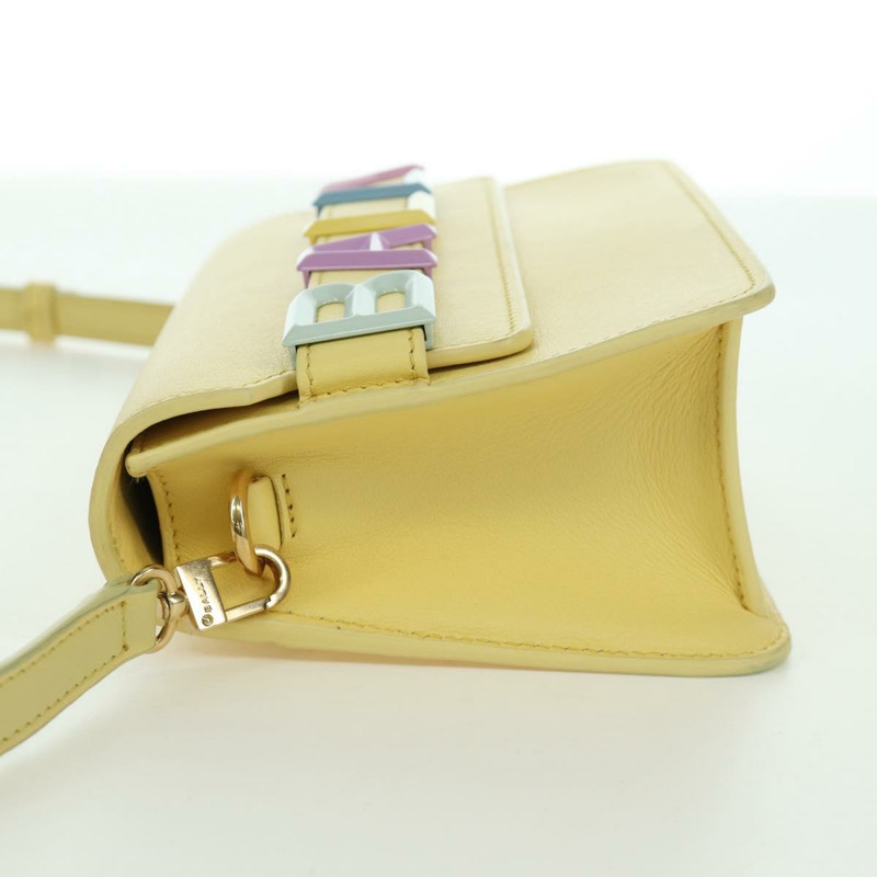 【日本直送】BALLY BALLY 標誌限量版包款，金色/黃色，正品 am11184SM-2