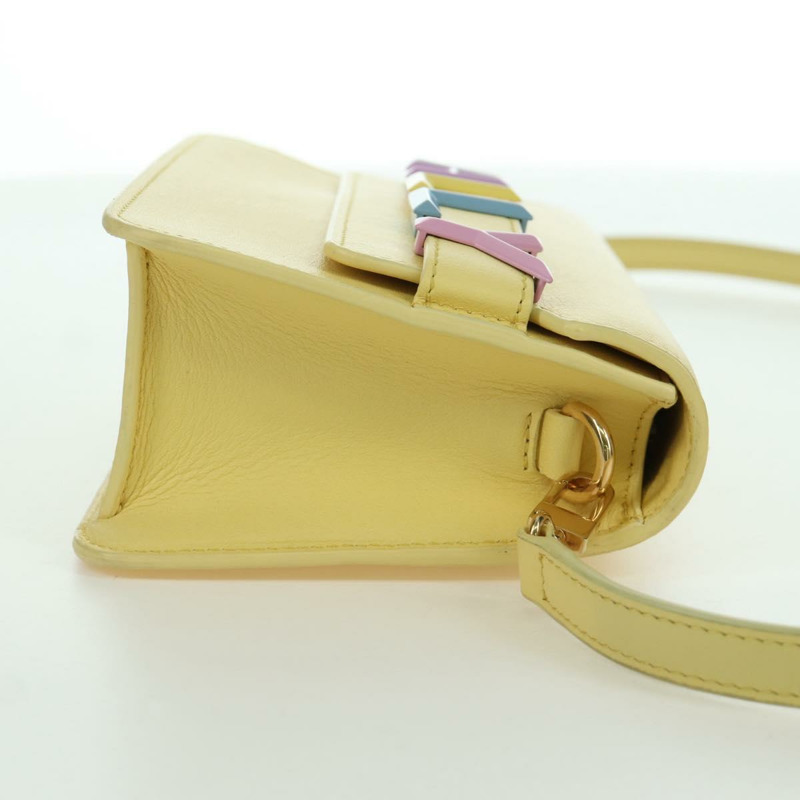 【日本直送】BALLY BALLY 標誌限量版包款，金色/黃色，正品 am11184SM-3