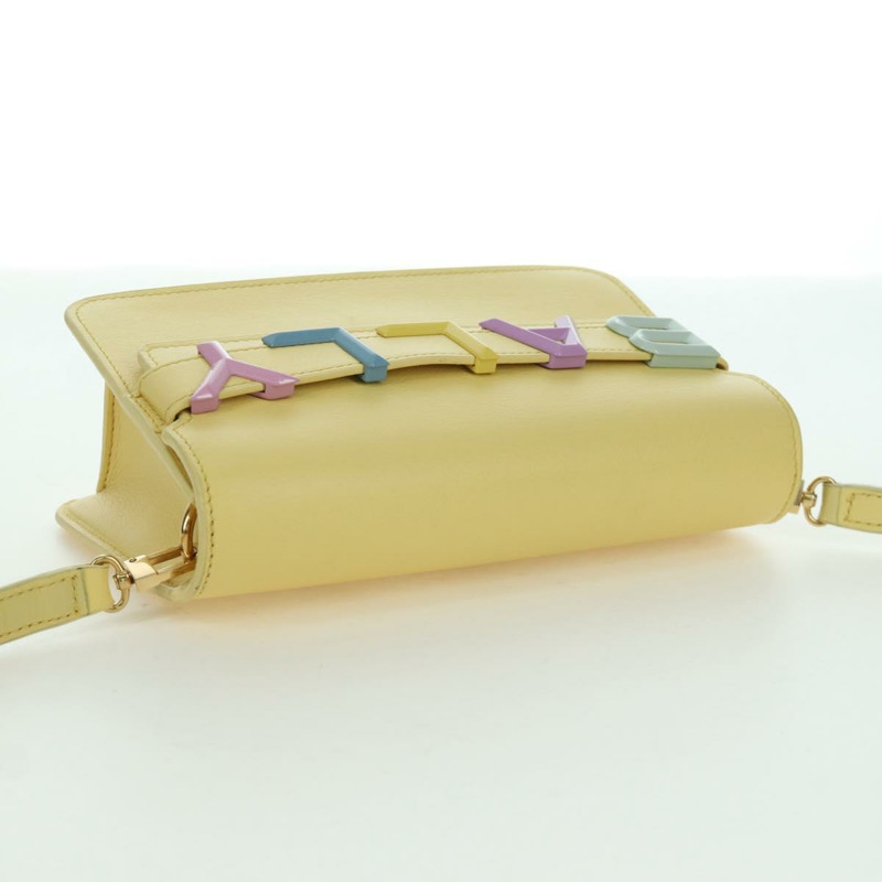 【日本直送】BALLY BALLY 標誌限量版包款，金色/黃色，正品 am11184SM-5