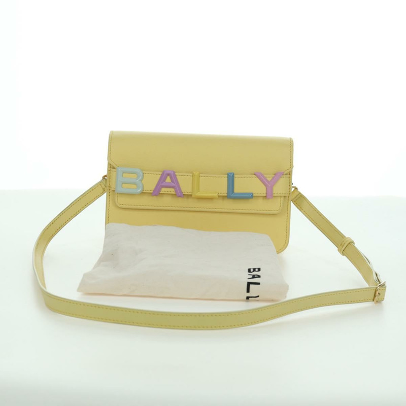 【日本直送】BALLY BALLY 標誌限量版包款，金色/黃色，正品 am11184SM-11